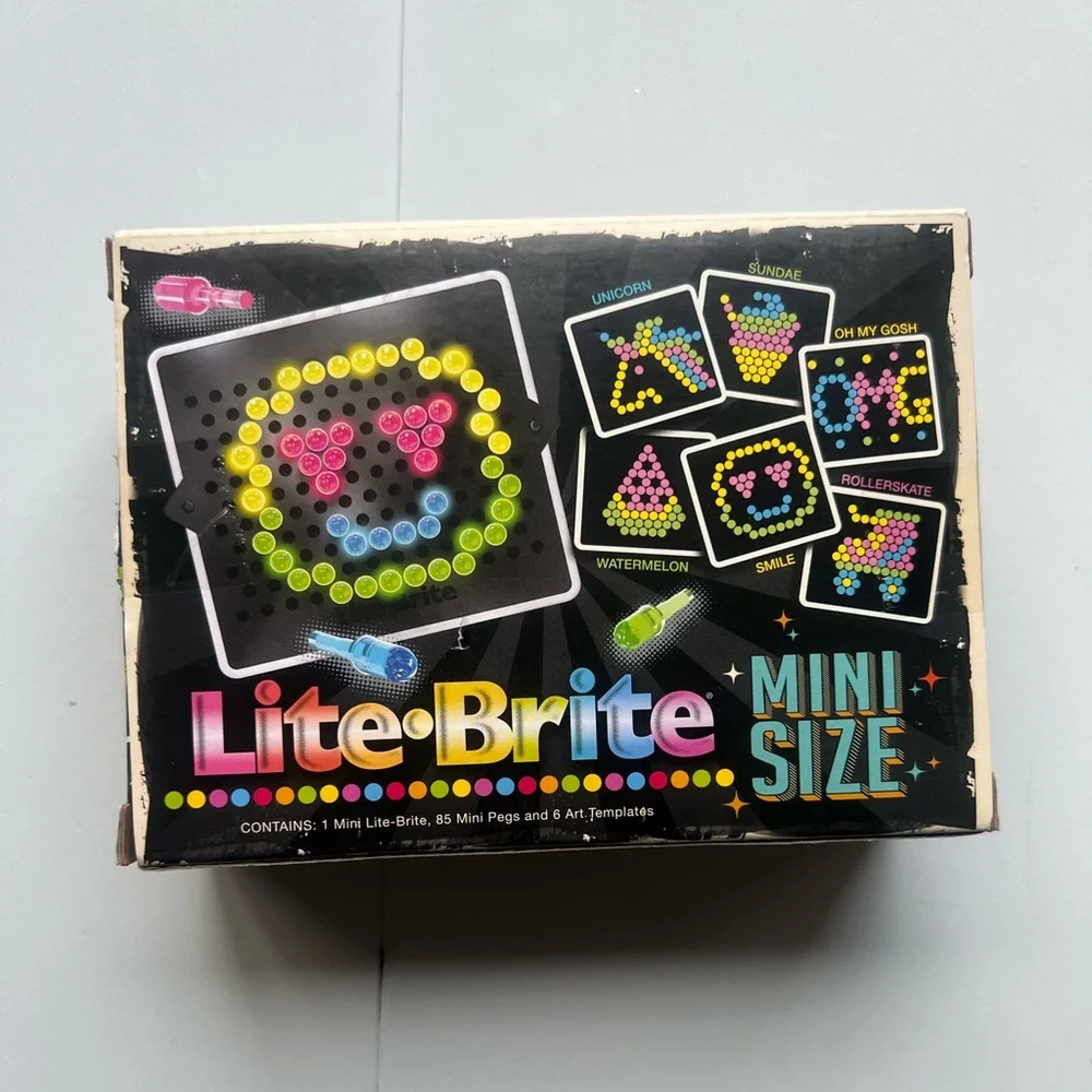 Lite Brite Mini Size Set (92 Pieces)